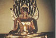 LAOS-Buddha-Statue-in-purem-Gold